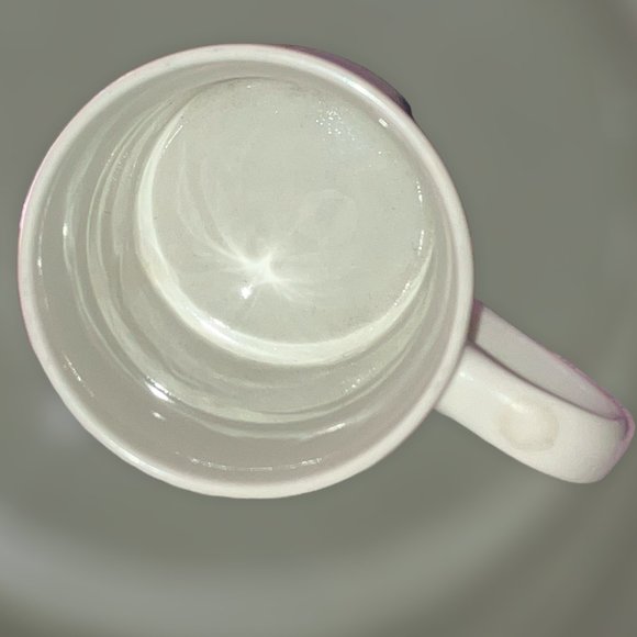 Michael's Coffee Tea Mug White Snowman w/ Blue Scarf & Snow Flakes New Pre-Owned - Picture 7 of 12